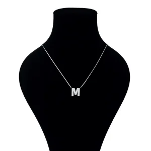 گردنبند حروف M