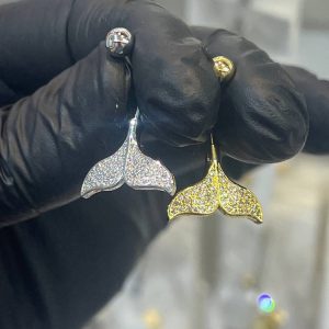 پیرسینگ ناف دم وال