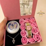 پک مروارید عشق به همراه ساعت امگا کانسیلیشن
