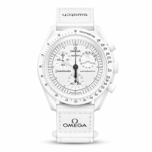 ساعت مچی اسپید‌مستر طرح امگا سواچ (Omega × Swatch Moonswatch)
